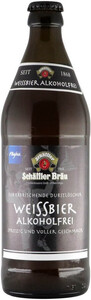 Безалкогольное пиво Schaeffler, Weissbier Alkoholfrei, 0.5 л