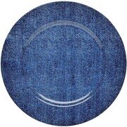 Bitossi, Sartorialist, Dessert plate, Blue/White