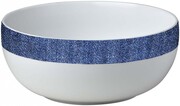 Bitossi, Sartorialist, Salad bowl, Blue/White
