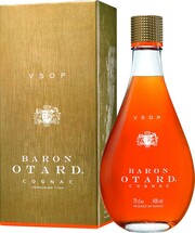 На фото изображение Baron Otard VSOP, gift box, 0.7 L (Барон Отард VSOP, в подарочной коробке объемом 0.7 литра)