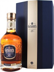 Grants 25 Years Old, gift box, 0.7 L