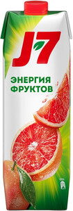 Джей-7 Красный Грейпфрут, Тетра Пак, 0.97 л