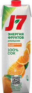 Сок Джей-7 Апельсин, Тетра Пак, 0.97 л