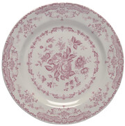 Bitossi, Rose Collection, Dinner plate, Pink