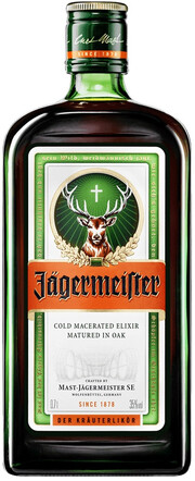 In the photo image Jagermeister, 0.7 L