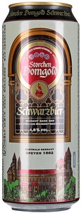 Storchen Domgold Schwarzbier, in can, 0.5 L
