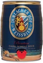 Durlacher Hefeweissbier Dunkel, mini keg, 5 л