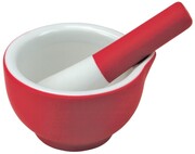 Contento, Steady М, Mortar with pestle, Red