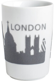 Kahla, Five Senses Touch!, Large Cup, Skyline London, Grey, 350 ml