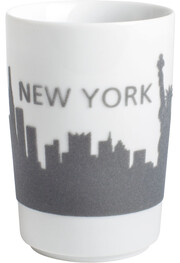 Kahla, Five Senses Touch!, Large Cup, Skyline New York, Grey, 350 ml