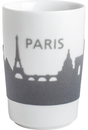 Kahla, Five Senses Touch!, Large Cup, Skyline Paris, Grey, 350 ml