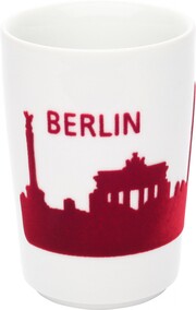 Kahla, Five Senses Touch!, Large Cup, Skyline Berlin, Red, 350 ml
