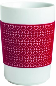 Kahla, Five Senses Touch!, Large Cup, 100 Hearts, Red, 350 ml