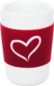 Kahla, Five Senses Touch!, Large Cup, Heart, Red, 350 ml