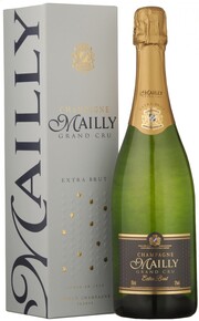Игристое вино Champagne Mailly, Extra Brut, gift box