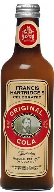 На фото изображение Francis Hartridges Original Cola, 0.33 L (Фрэнсис Хатриджес Ориджинл Кола объемом 0.33 литра)