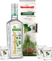 Nemiroff, Birch, gift box with 3 glasses