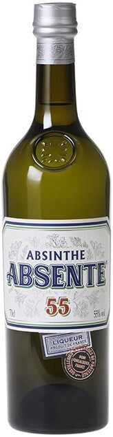 На фото изображение Absente 55, 0.7 L (Абсент 55 объемом 0.7 литра)