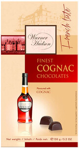 Шоколад Piasten, Warner Hudson Finest Cognac Chocolates, 150 г