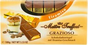 Шоколад Maitre Truffout, Grazioso Milk Chocolate with Tiramisu Cream Filling, 8x12,5 g, 100 г