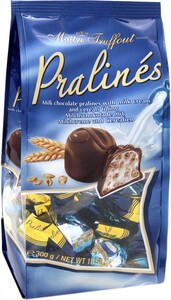 Maitre Truffout, Milk Chocolate Pralines With Milk Cream & Cereals Filling, 300 г