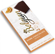 Шоколад The Belgian, Dark Chocolate with Orange Pieces, 100 г