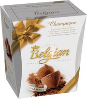 Шоколадный трюфель The Belgian, Champagne Cocoa Dusted Truffles, 200 г