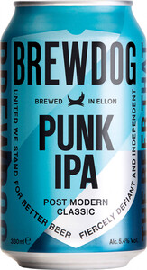 BrewDog, Punk IPA, in can, 0.33 L