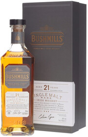 Виски Bushmills 21 Years Old, gift box, 0.7 л