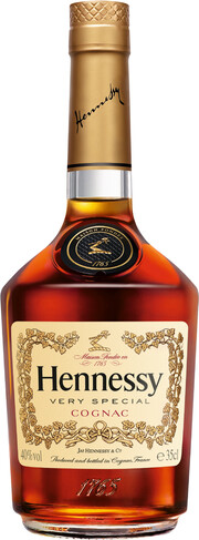 На фото изображение Hennessy V.S, 0.35 L (Хеннесси В.С объемом 0.35 литра)