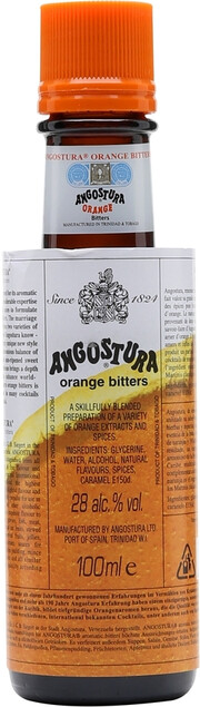 In the photo image Angostura Orange Bitters, 0.1 L