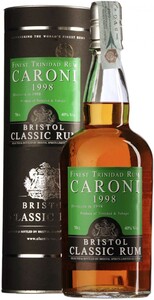 Bristol Classic Rum, Caroni Finest Trinidad Rum, 1998, gift tube, 0.7 л