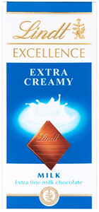 Lindt, Excellence Milk Chocolate, 30% cocoa, 100 g
