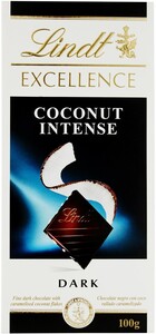 Lindt, Excellence Coconut Intense, Dark Chocolate, 100 g