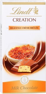 Шоколад Lindt, Creation Heavenly Creme Brulee, Milk Chocolate, 100 г