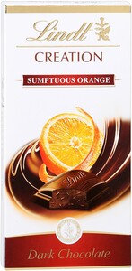 Lindt, Creation Sumptuous Orange, Dark Chocolate, 100 g