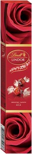 Шоколад Lindt, Lindor Milk, Rose, 75 г