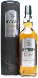 Виски Speyburn 25 Years Old Solera, in tube, 0.7 л
