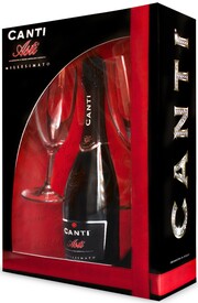 Canti, Asti, 2014, gift set with 2 glasses