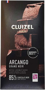 Шоколадные плитки Michel Cluizel, Chocolat Grand Noir 85% Cacao, 70 г