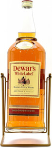 Dewars White Label, with cradle, 4.5 л