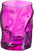 Bormioli Rocco, Sorgente Glass Acqua Rosa Fucsia, 6 pcs, 300 ml