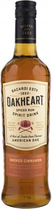 Bacardi Oakheart Smoked Cinnamon, 0.7 L