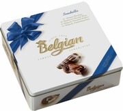 Шоколад The Belgian, Seashells Blue Bow, 40 pieces, metal box, 500 г