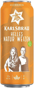 Karlsbrau Weizen, in can, 0.5 л