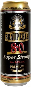 Brauperle Strong, in can, 0.5 L
