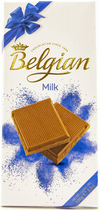 Шоколадные плитки The Belgian, Milk Chocolate, 100 г