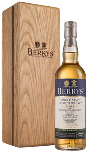 Виски Berrys, Benrinnes 1984, wooden box, 0.7 л
