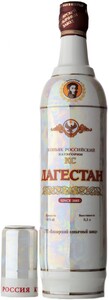 Російський коньяк Kizlyar cognac distillery, Dagestan, porcelain bottle, 0.5 л