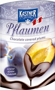 Franz Kastner, Pflaumen in Dunkler Schokolade, 100 g